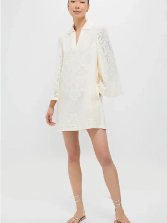 NWT Tuckernuck Ivory Lace Courtney Dress - Picture 6 of 11